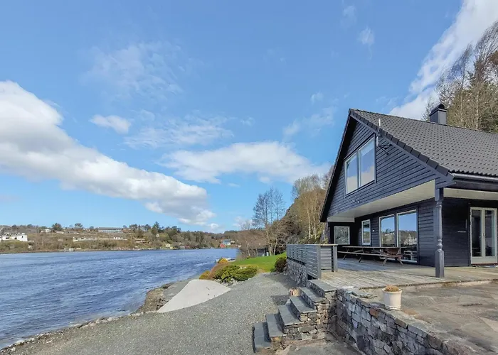 Stunning In With Kitchen Feriehus Sveio